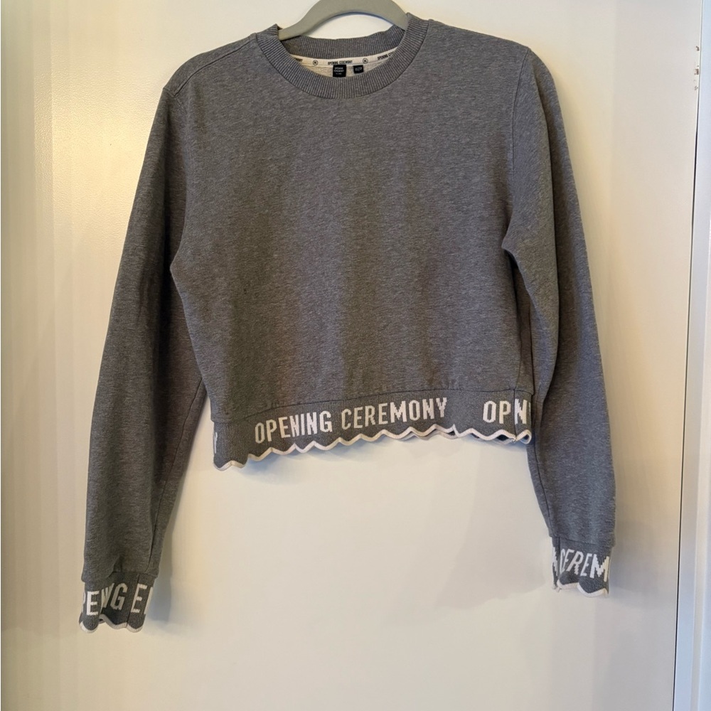 Opening Ceremony Gray Sweatshirt